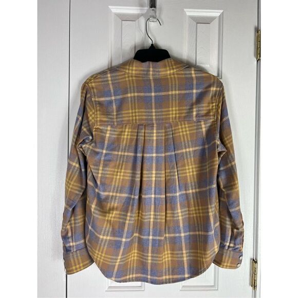 Madewell Womens Flannel Button Up Shirt Size XXS - Picture 4 of 4